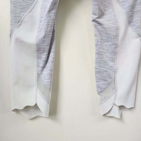 NWT Lululemon Wunder Under Crop II (Roll Down Mesh) 10 - Picture 4 of 8